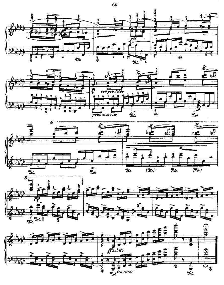 肖邦《练习曲》Fr.Chopin Op.10 No5-5钢琴曲谱（图6）