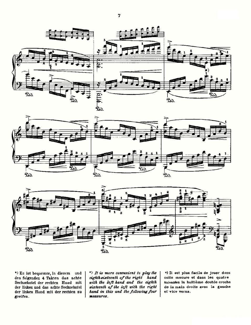 肖邦《练习曲》Fr.Chopin Op.10 No1-1钢琴曲谱（图5）