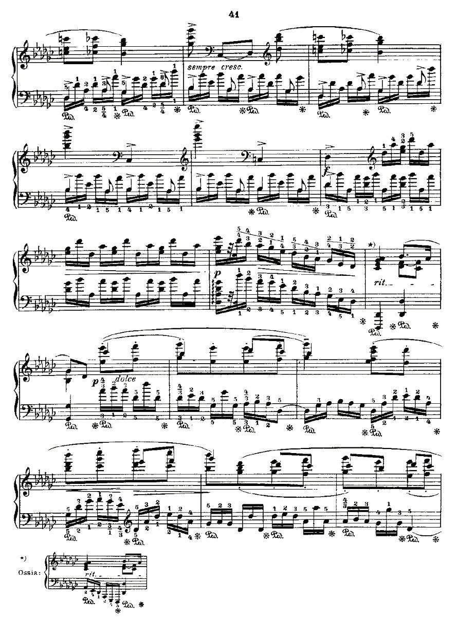 肖邦《练习曲》Fr.Chopin Op.10 No5-1钢琴曲谱（图5）