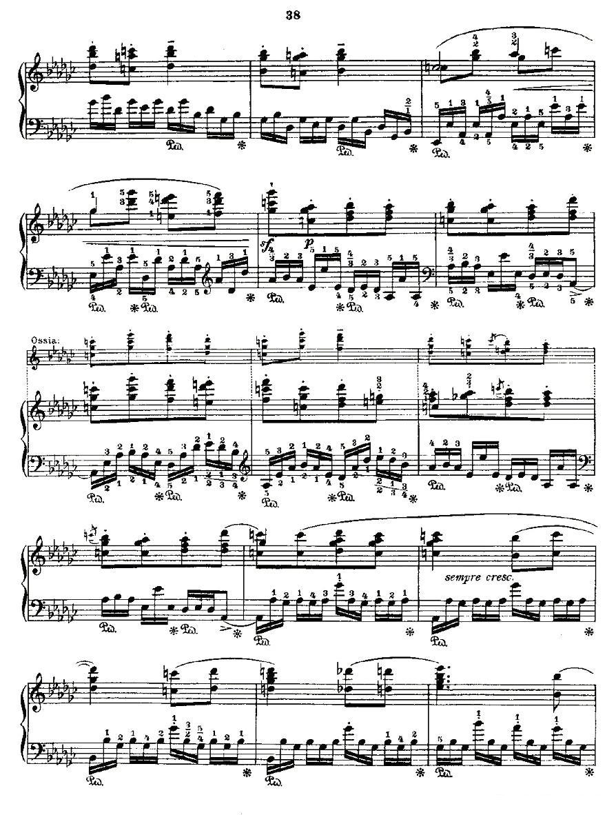 肖邦《练习曲》Fr.Chopin Op.10 No5-1钢琴曲谱（图2）