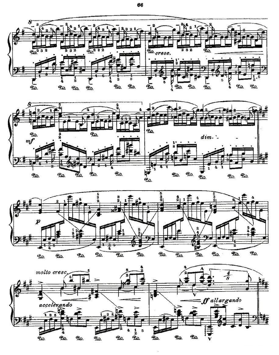 肖邦《练习曲》Fr.Chopin Op.10 No10-1钢琴曲谱（图7）