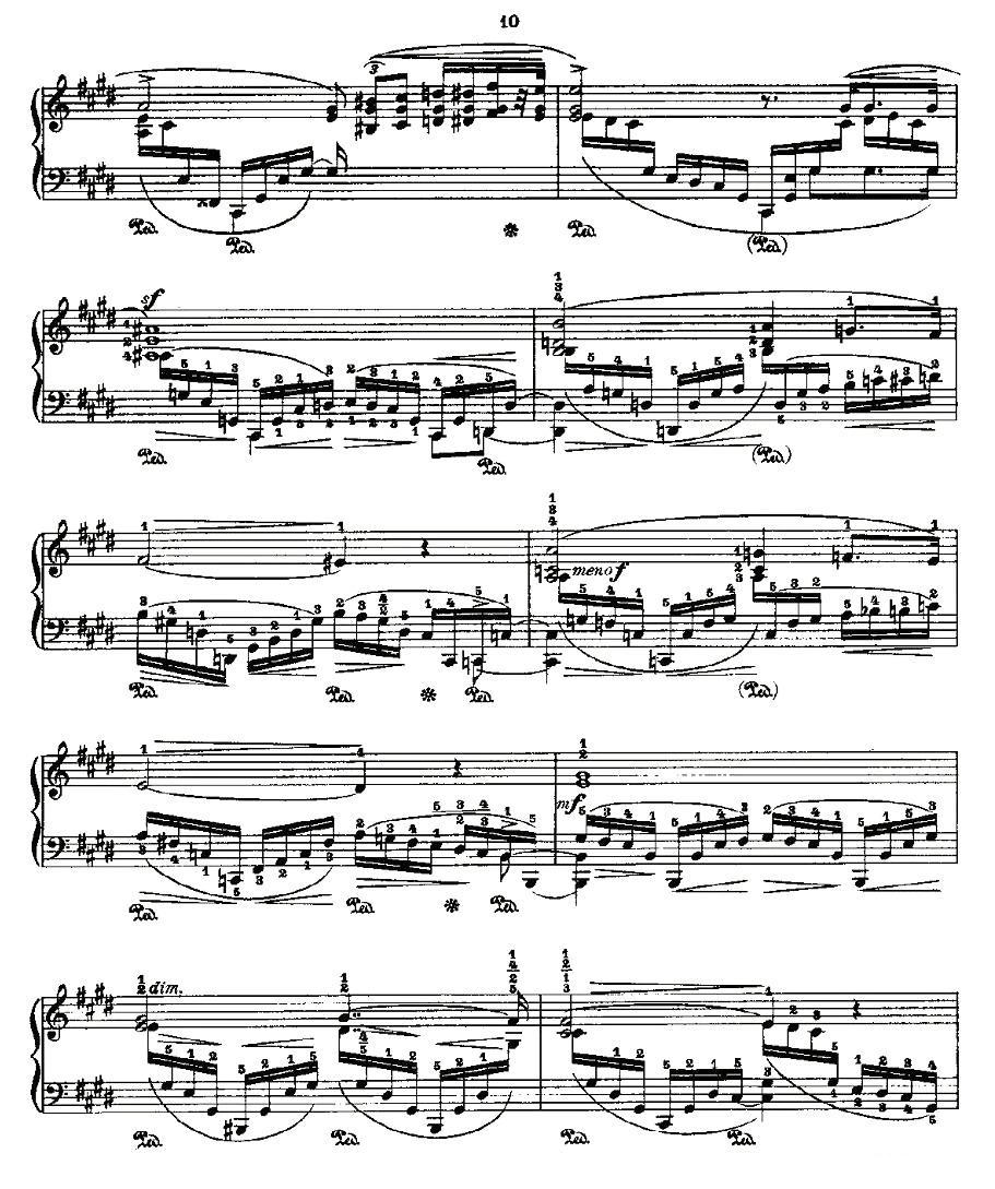 肖邦《练习曲》Fr.Chopin Op.10 No12钢琴曲谱（图7）