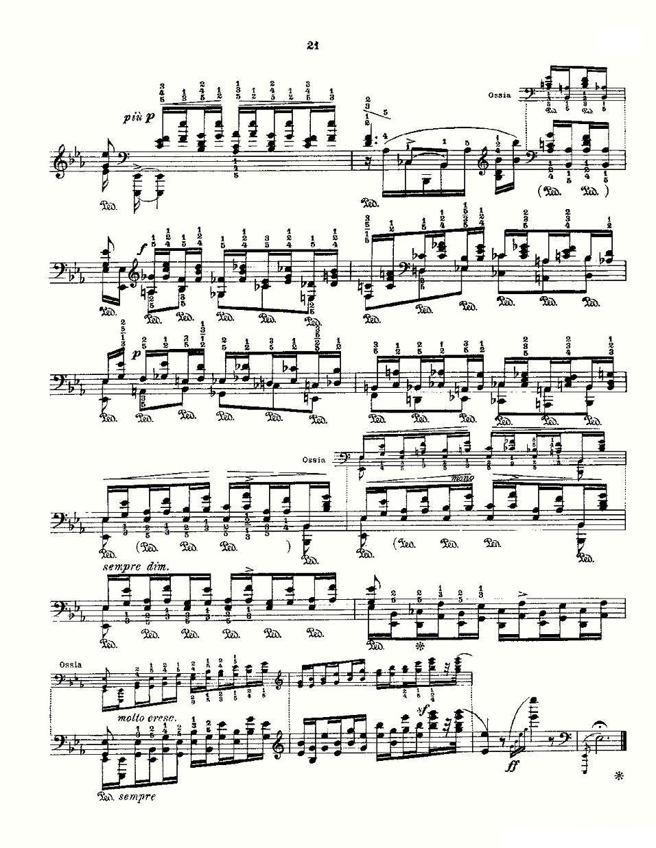 肖邦《练习曲》Fr.Chopin Op.10 No7-3钢琴曲谱（图4）