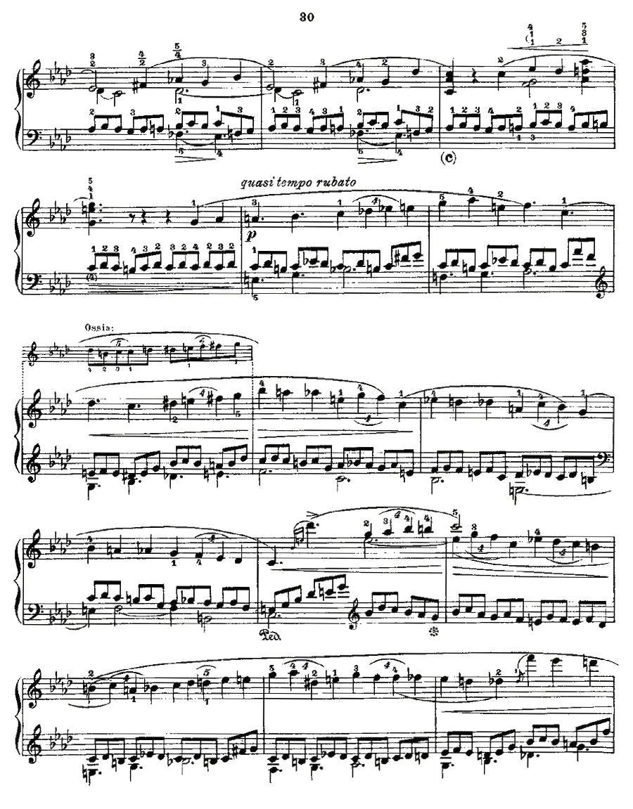 肖邦《练习曲》Fr.Chopin Op.25 No2-1钢琴曲谱（图2）