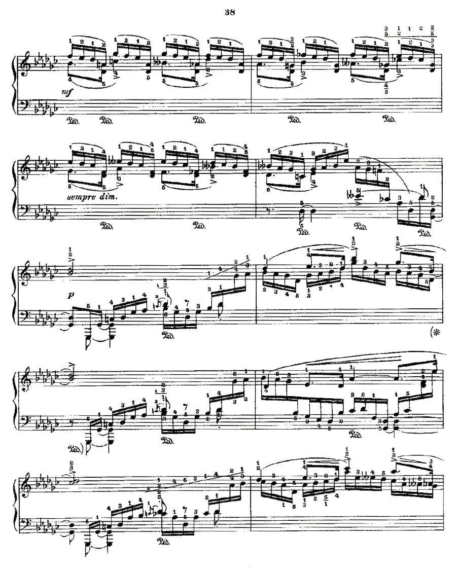 肖邦《练习曲》Fr.Chopin Op.10 No8-2钢琴曲谱（图7）