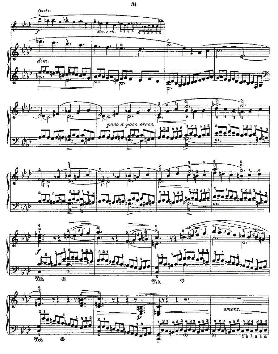 肖邦《练习曲》Fr.Chopin Op.25 No2-1钢琴曲谱（图3）