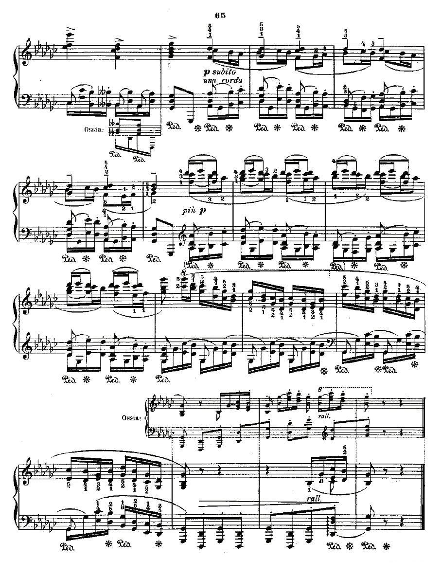 肖邦《练习曲》Fr.Chopin Op.25 No9-1钢琴曲谱（图4）