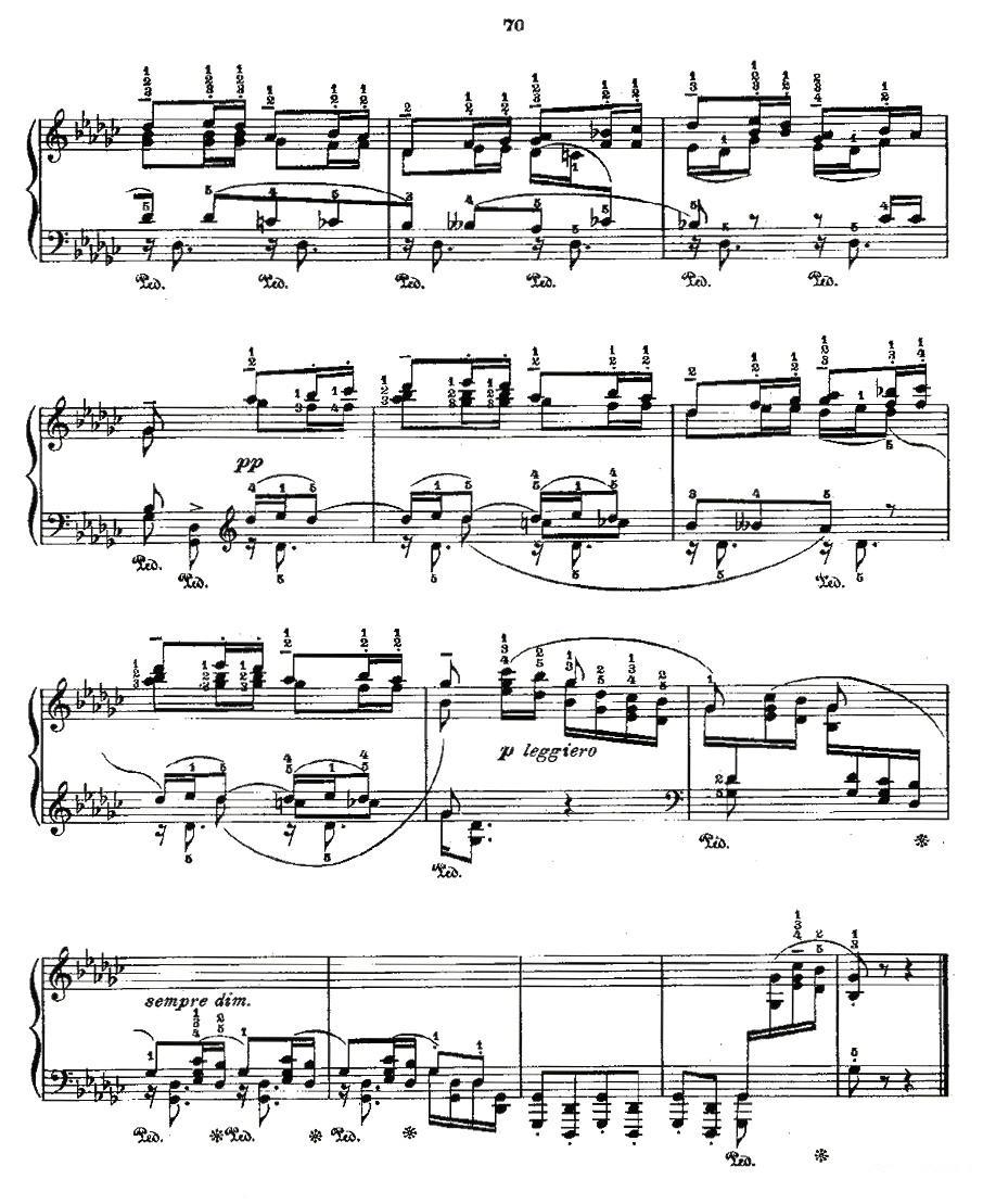 肖邦《练习曲》Fr.Chopin Op.25 No9-2钢琴曲谱（图5）
