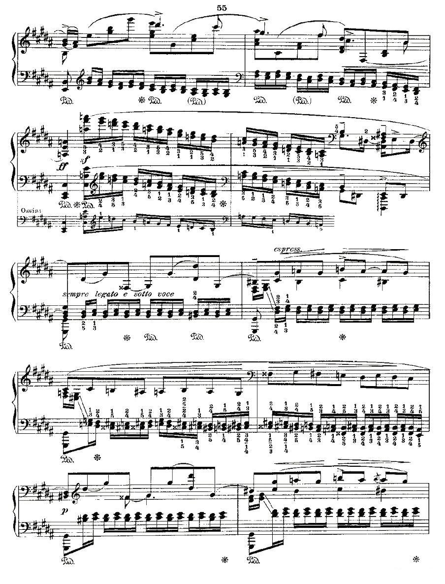 肖邦《练习曲》Fr.Chopin Op.25 No6钢琴曲谱（图6）