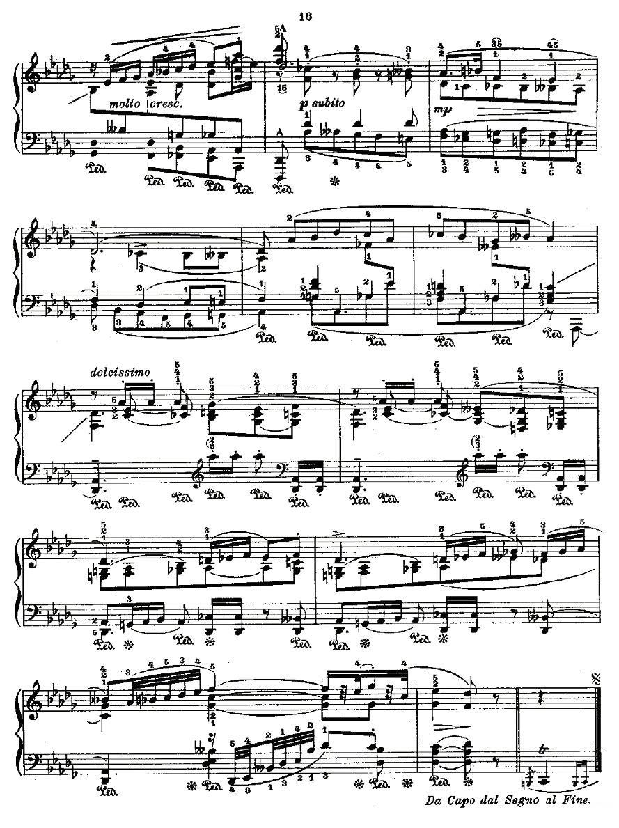 肖邦《练习曲》Fr.Chopin Op.25 No4-2钢琴曲谱（图10）