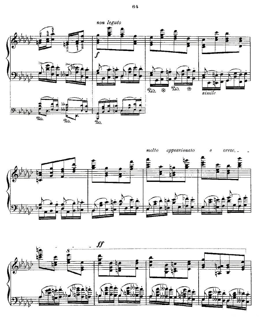 肖邦《练习曲》Fr.Chopin Op.25 No9-1钢琴曲谱（图3）