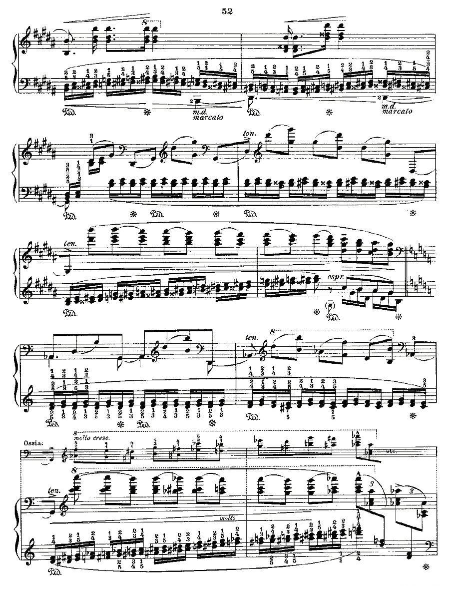 肖邦《练习曲》Fr.Chopin Op.25 No6钢琴曲谱（图3）