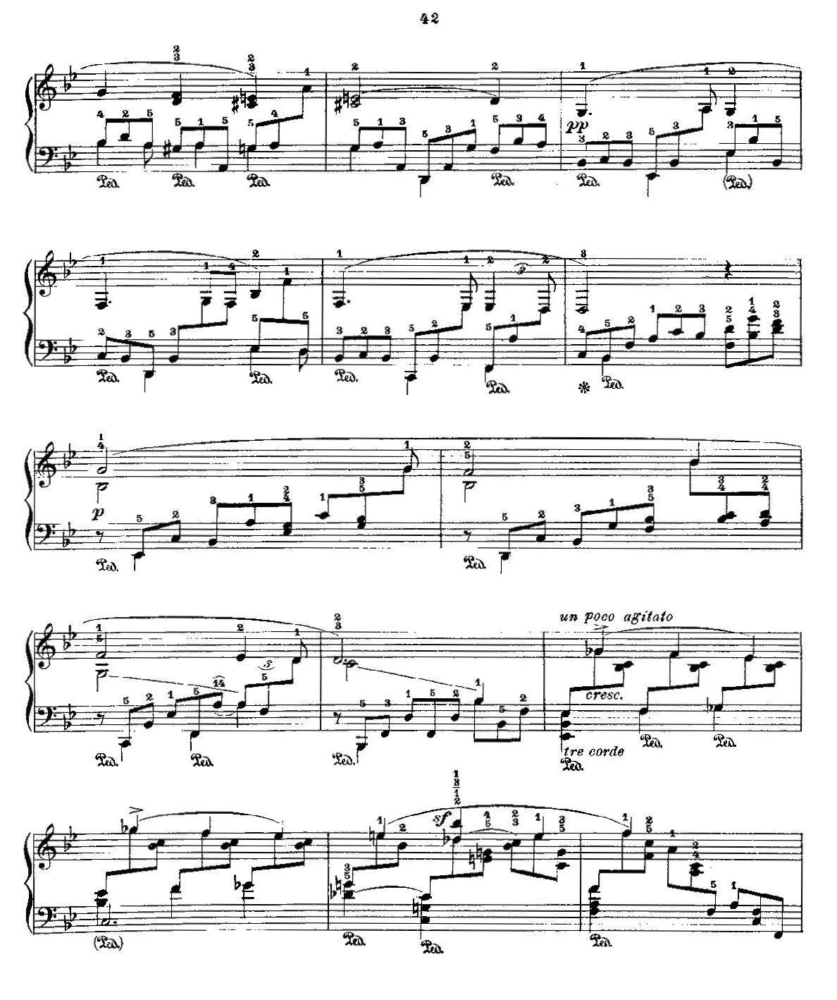 肖邦《练习曲》Fr.Chopin Op.25 No5-2钢琴曲谱（图5）