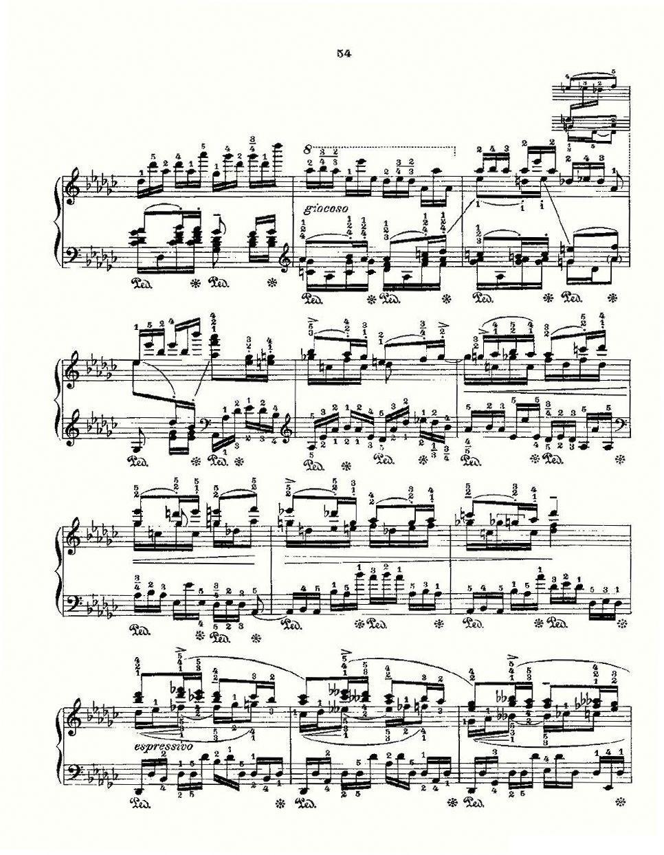 肖邦《练习曲》Fr.Chopin Op.10 No5 & Op.25 No9钢琴曲谱（图3）
