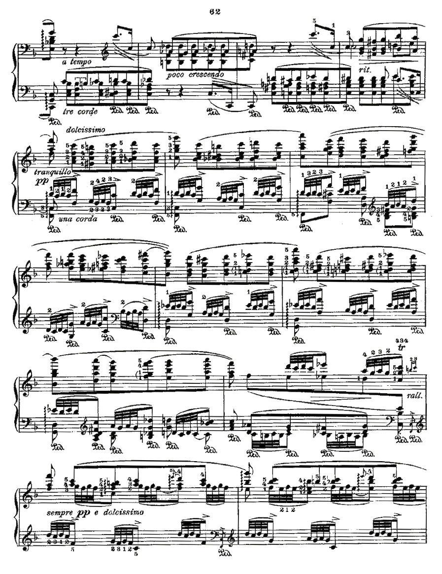 肖邦《练习曲》Fr.Chopin Op.10 No11 & Op.25 No3钢琴曲谱（图3）