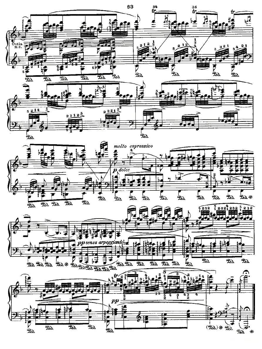 肖邦《练习曲》Fr.Chopin Op.10 No11 & Op.25 No3钢琴曲谱（图4）