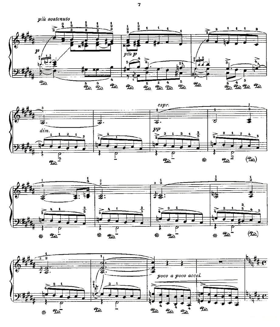 肖邦《练习曲》Fr.Chopin Op.25 No10钢琴曲谱（图7）