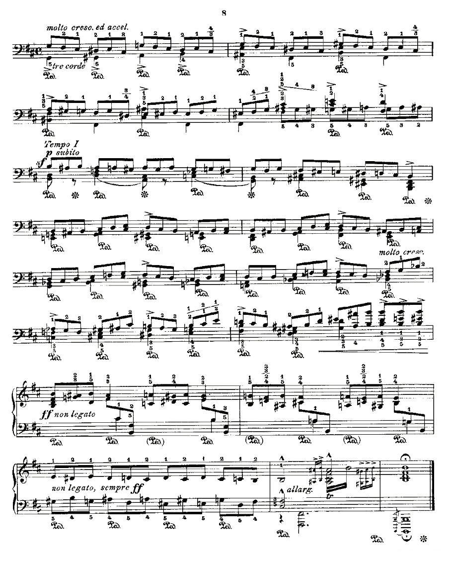 肖邦《练习曲》Fr.Chopin Op.25 No10钢琴曲谱（图8）