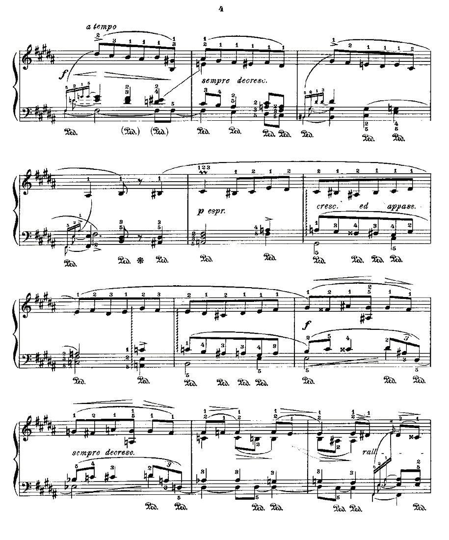 肖邦《练习曲》Fr.Chopin Op.25 No10钢琴曲谱（图4）