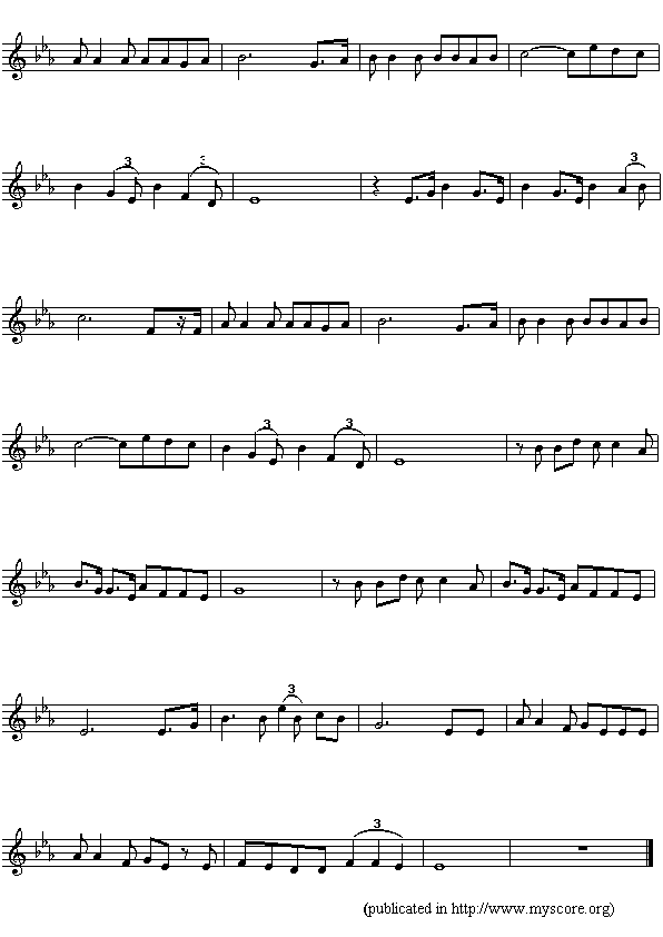 圣多美和普林西比国歌（Arfica Anthen sheet music:Sao Tome and Principe）钢琴曲谱（图2）