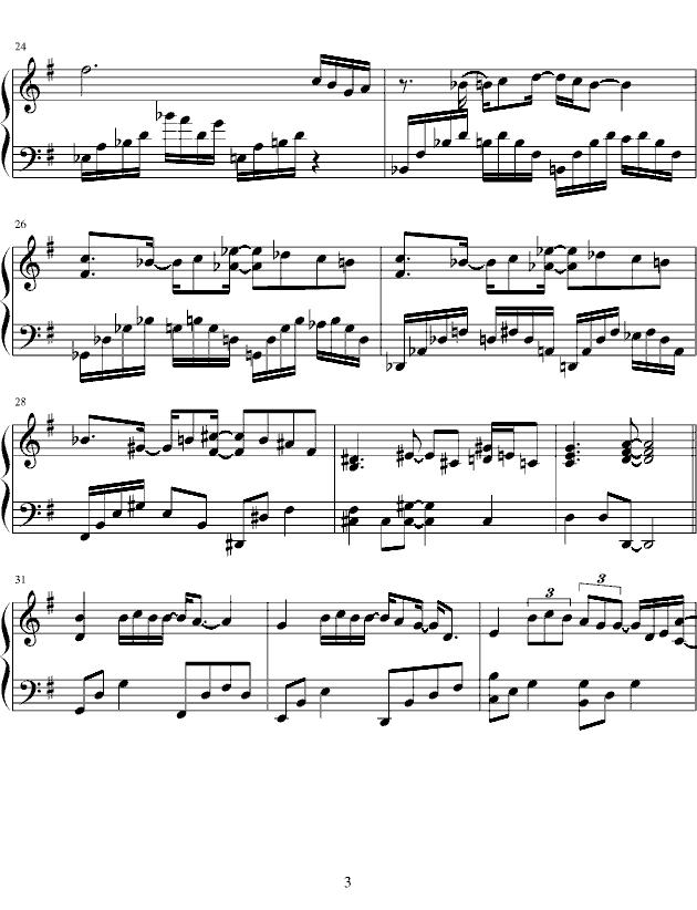 不懂钢琴曲谱（图3）