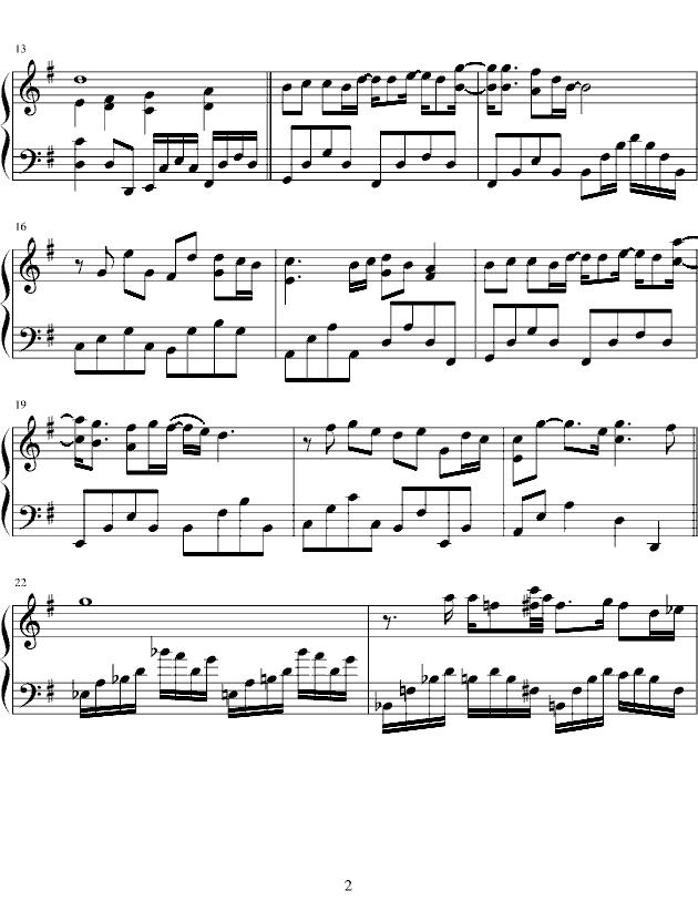 不懂钢琴曲谱（图2）