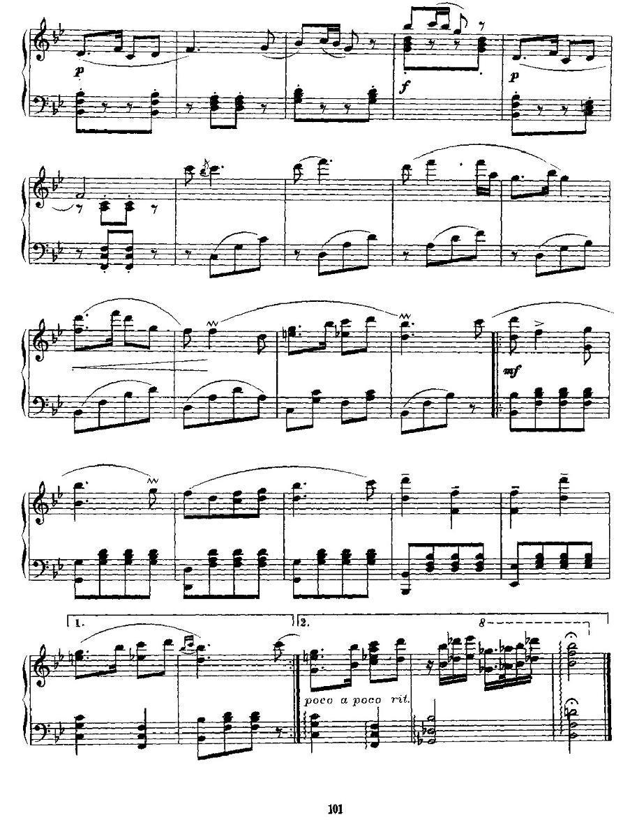 采槟榔钢琴曲谱（图6）
