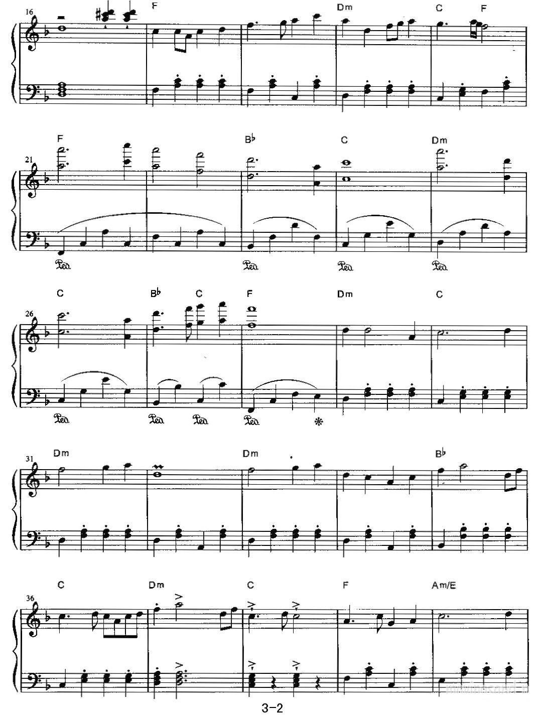 采槟榔钢琴曲谱（图2）