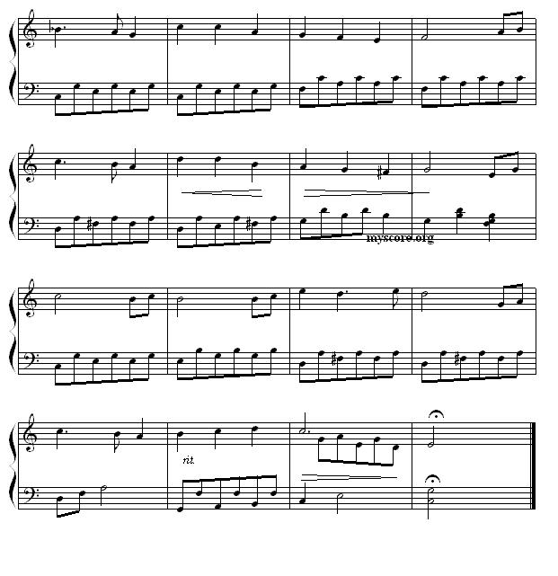 今夜你是否孤单钢琴曲谱（图2）