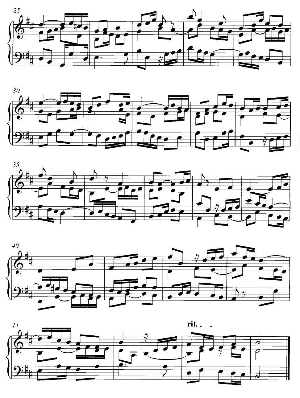 三声部赋格（张升浩作曲版）钢琴曲谱（图2）