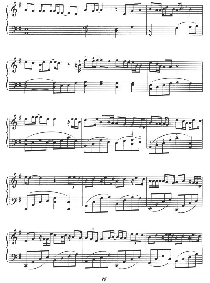 快乐情人节钢琴曲谱（图2）