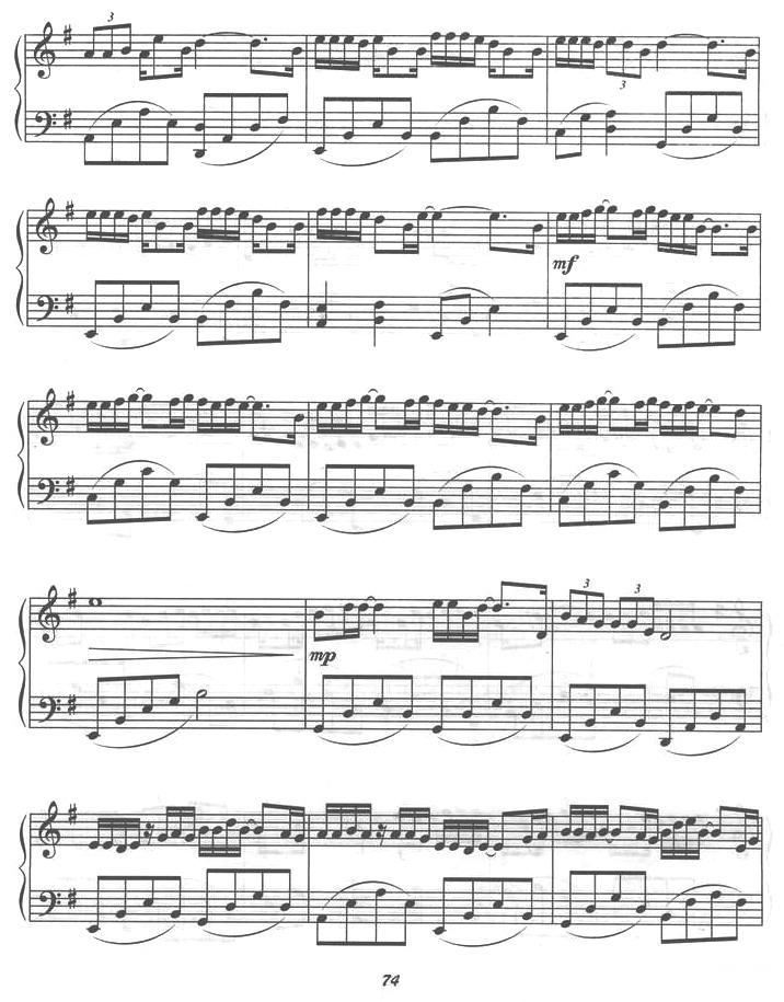 今生最爱钢琴曲谱（图3）