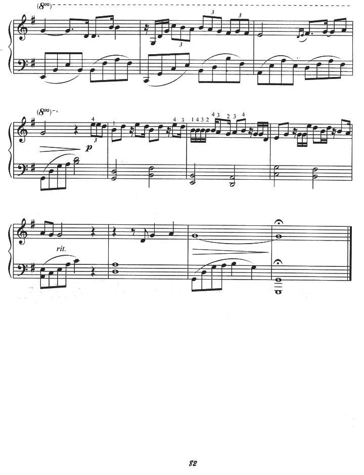 快乐情人节钢琴曲谱（图6）