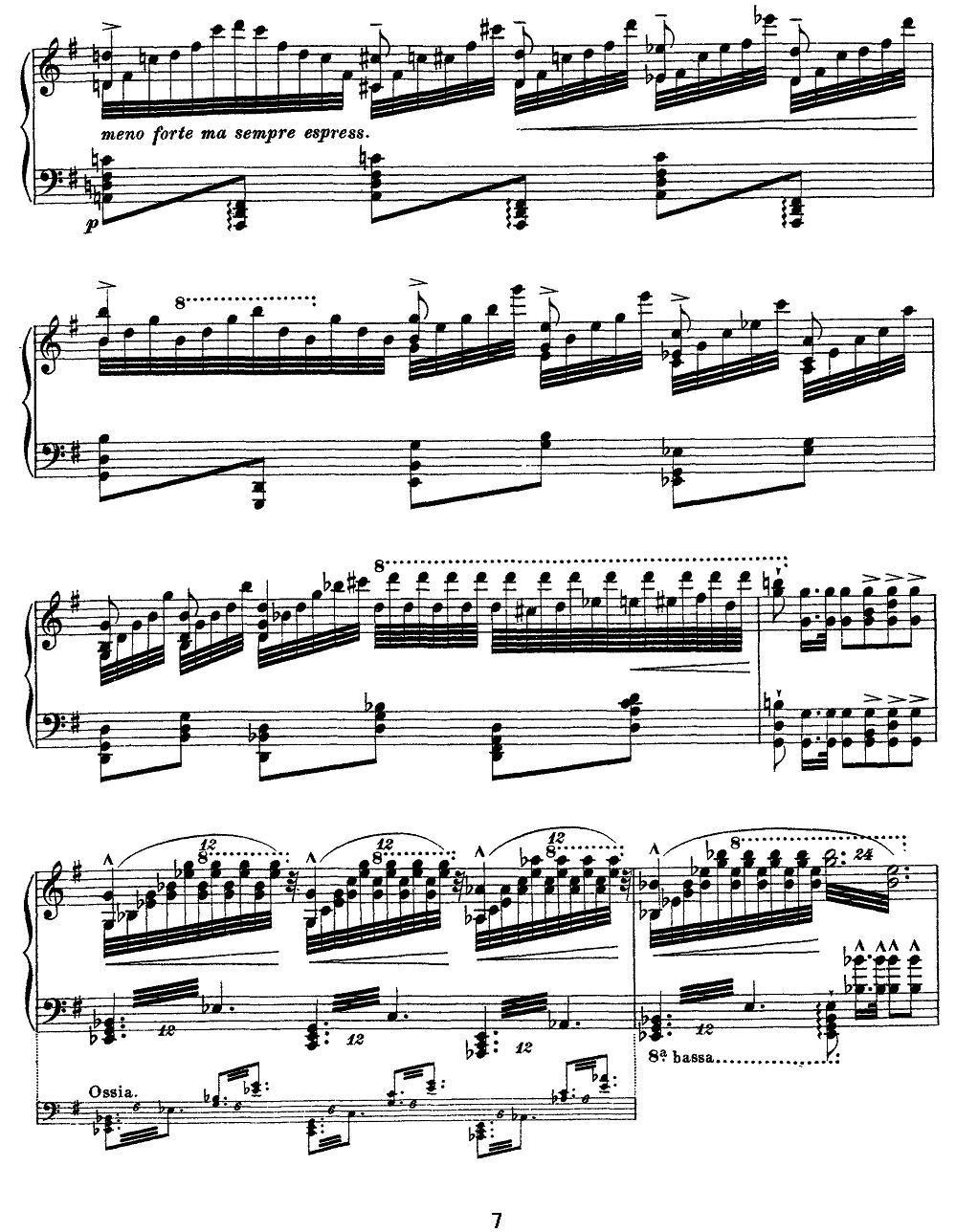 12首超级技巧练习曲：Vision（幻影）钢琴曲谱（图7）