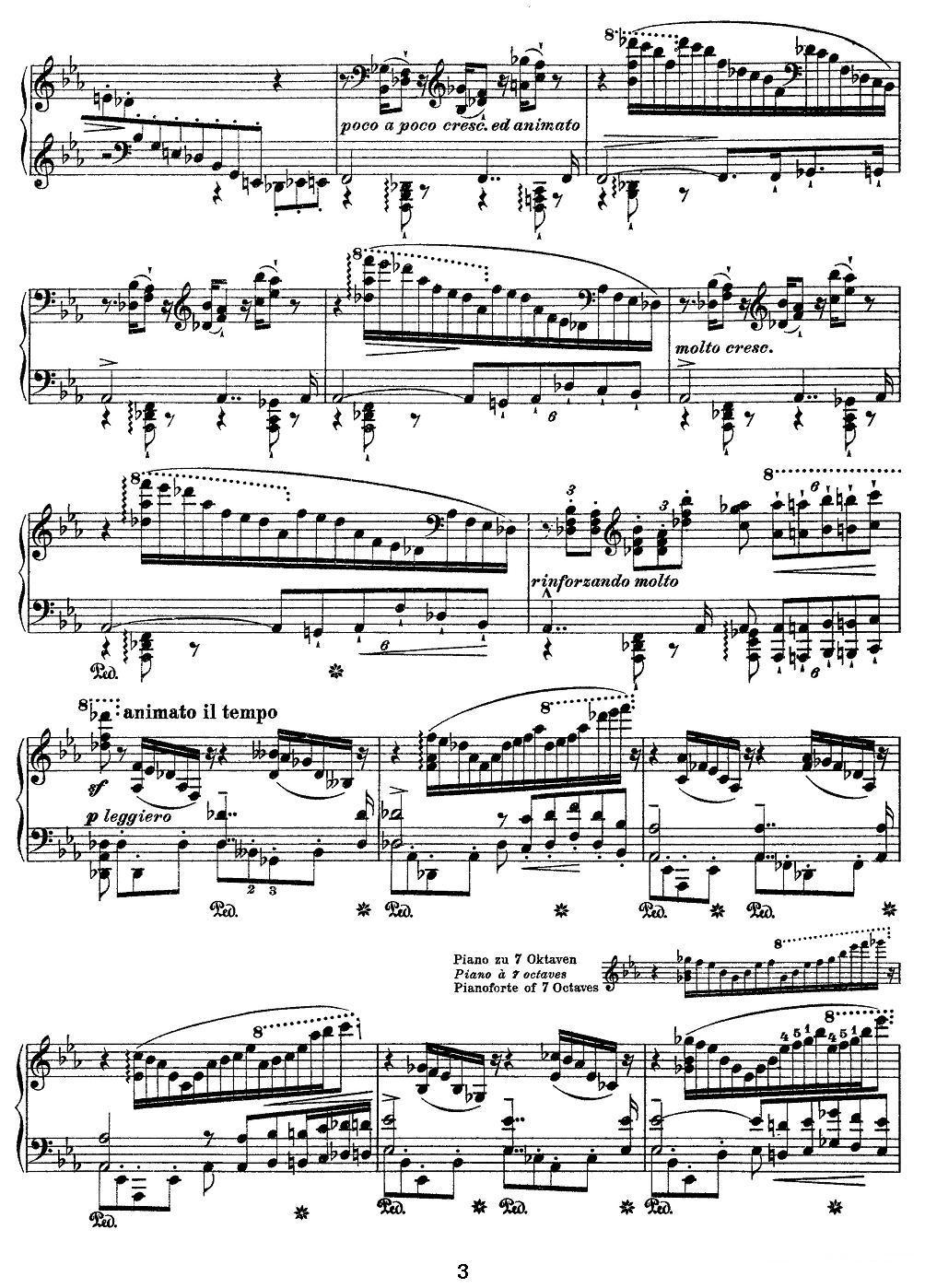 12首超级技巧练习曲：Eroica（英雄）钢琴曲谱（图3）