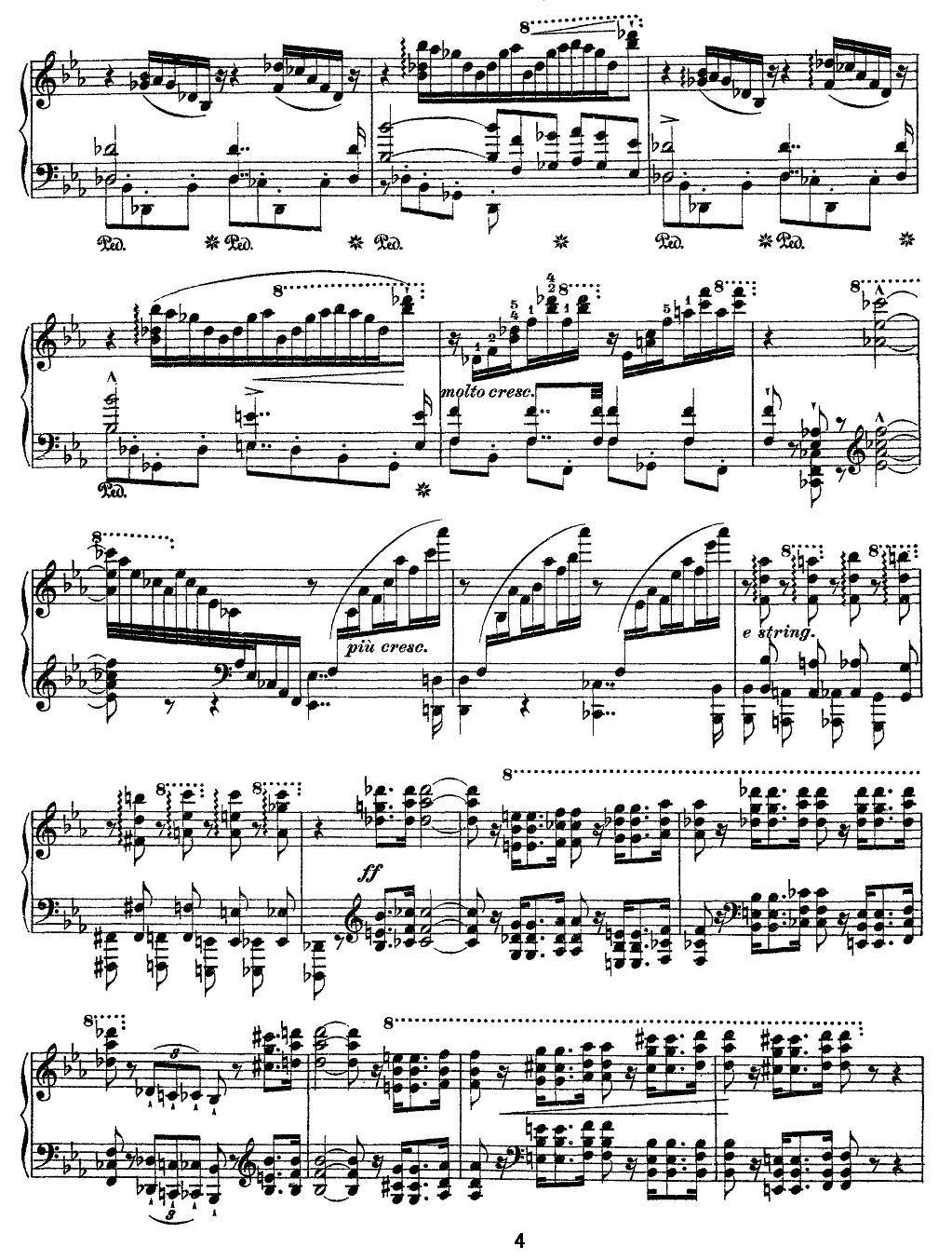 12首超级技巧练习曲：Eroica（英雄）钢琴曲谱（图4）