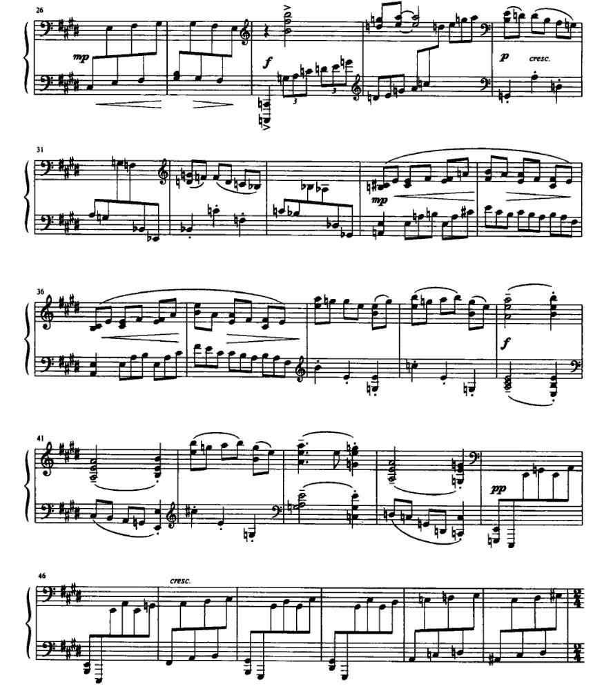 洛口船夫曲钢琴曲谱（图2）