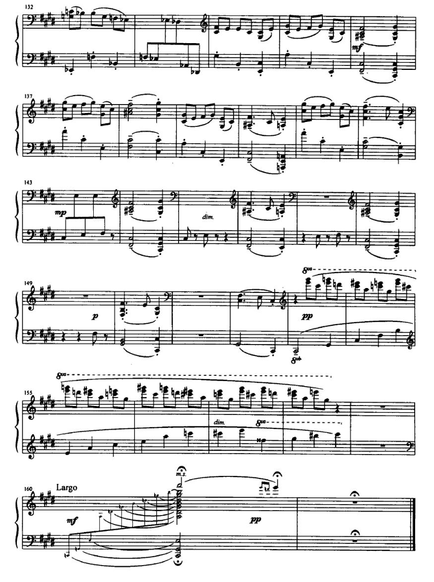 洛口船夫曲钢琴曲谱（图6）
