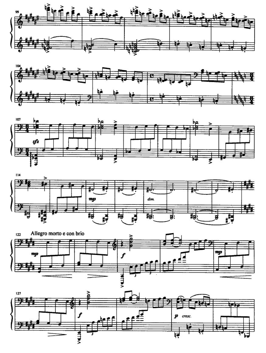 洛口船夫曲钢琴曲谱（图5）