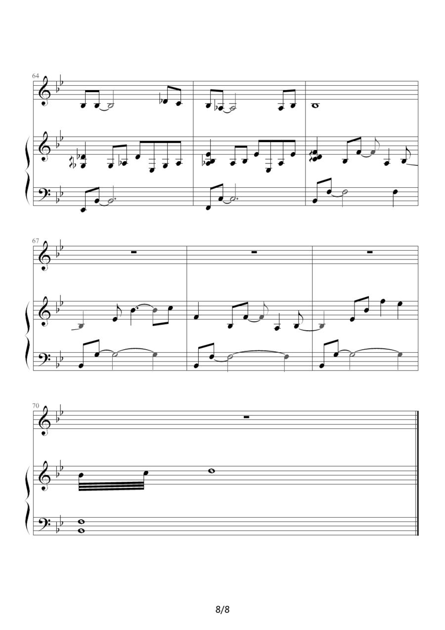 JOURNEY（电视剧《海豚湾恋人》主题曲）钢琴曲谱（图20）