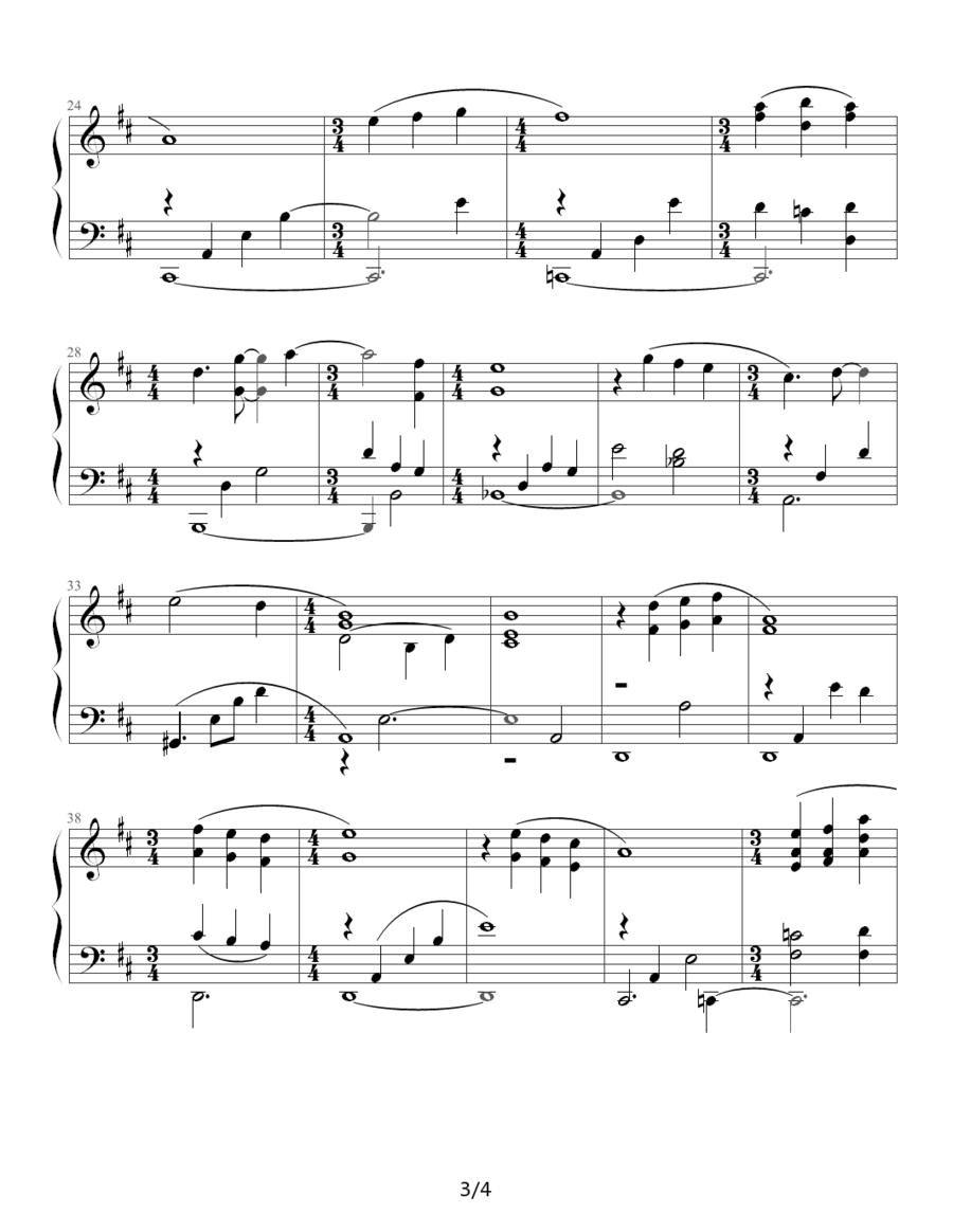 playinglove - 海上钢琴师钢琴曲谱（图3）