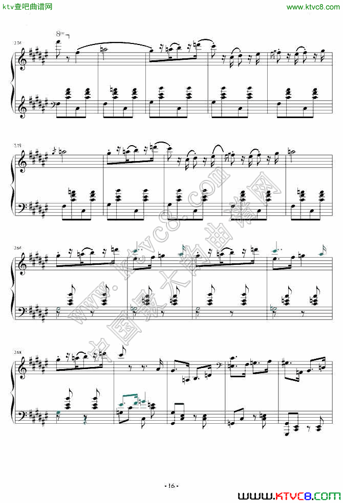 匈牙利狂想曲第二号【霍洛维茨版】17钢琴曲谱（图1）