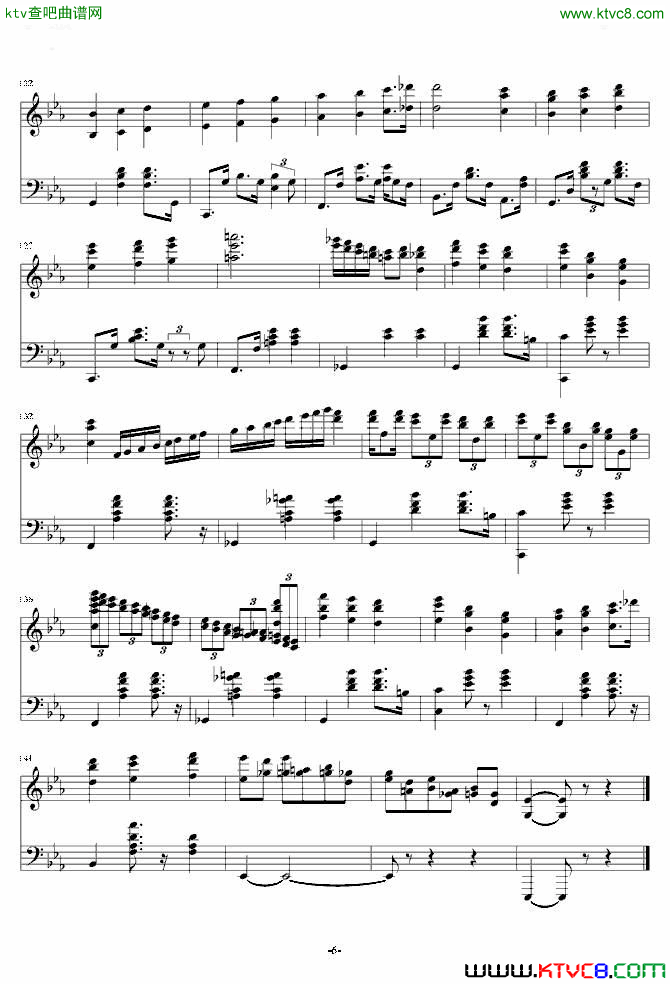 magic waltz原版琴谱6钢琴曲谱（图1）