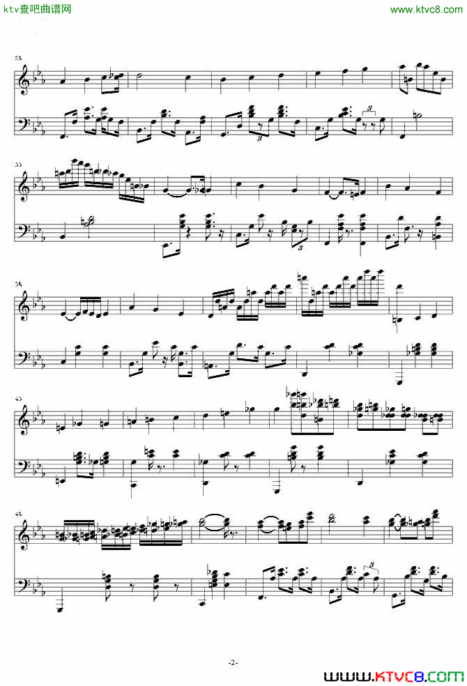 magic waltz原版琴谱2钢琴曲谱（图1）