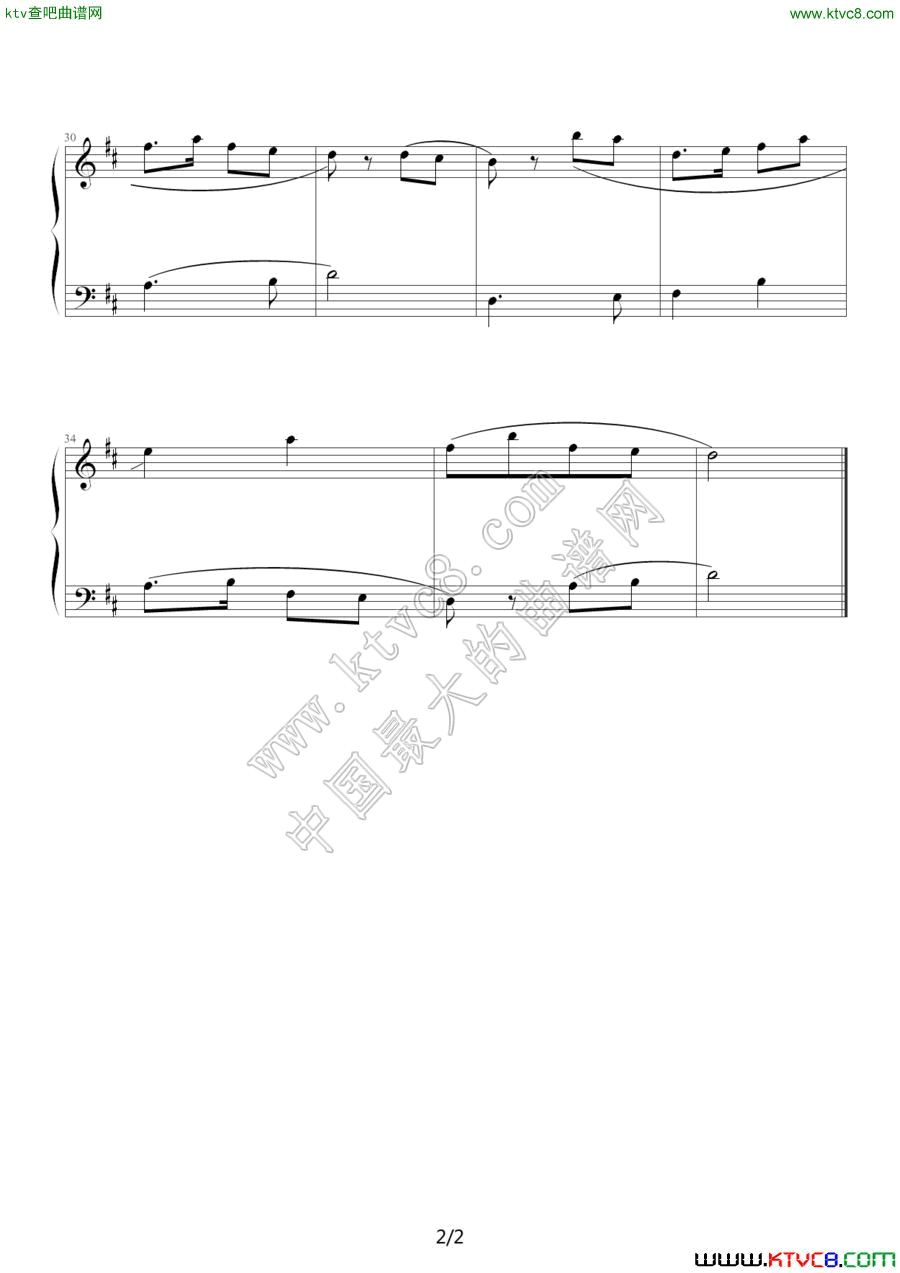 Little  Oriole（小小黄鹂鸟）2钢琴曲谱（图1）