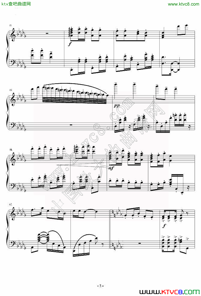 睫毛弯弯钢琴改编正式版3钢琴曲谱（图1）