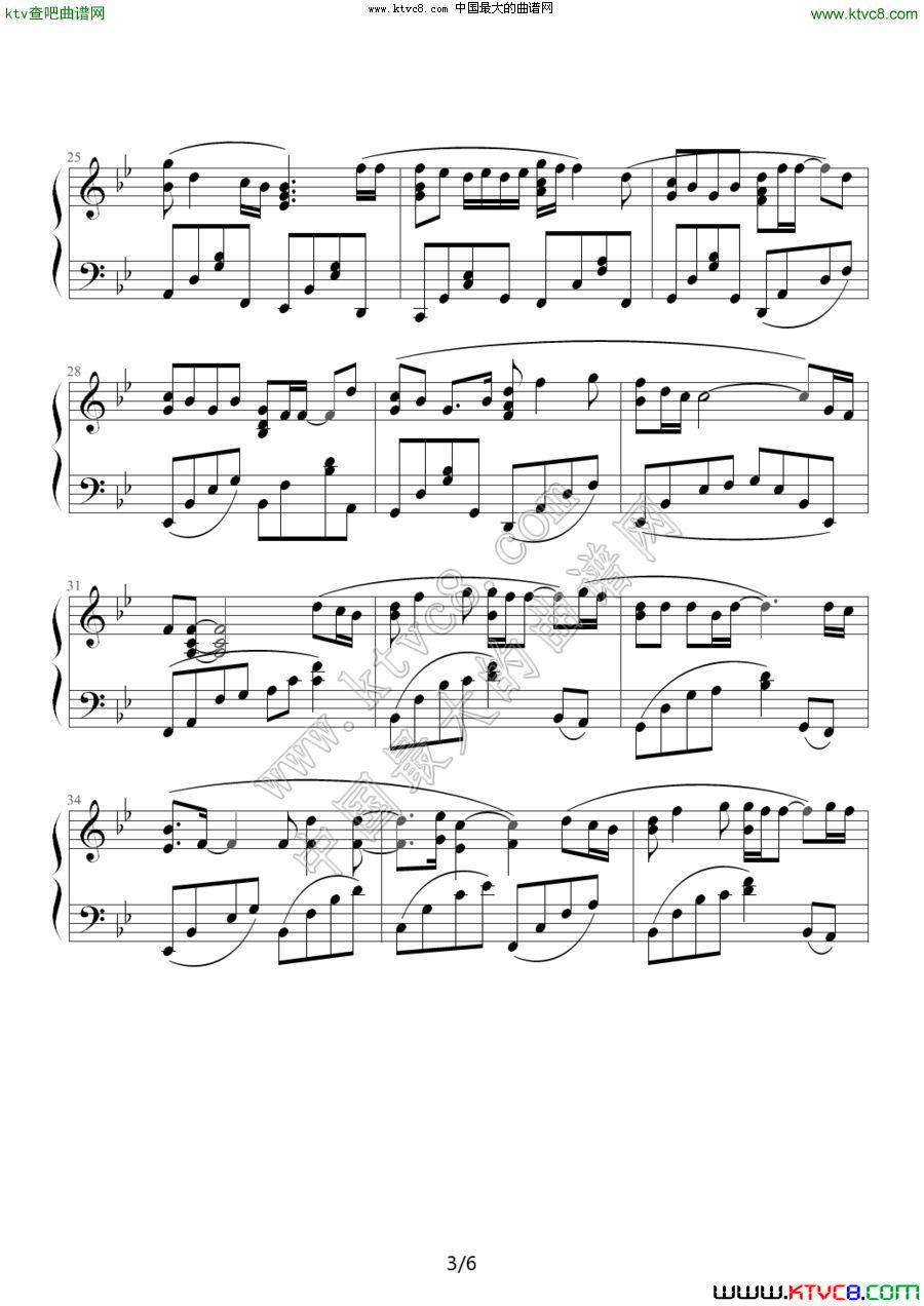 我和春天有个约会4钢琴曲谱（图1）