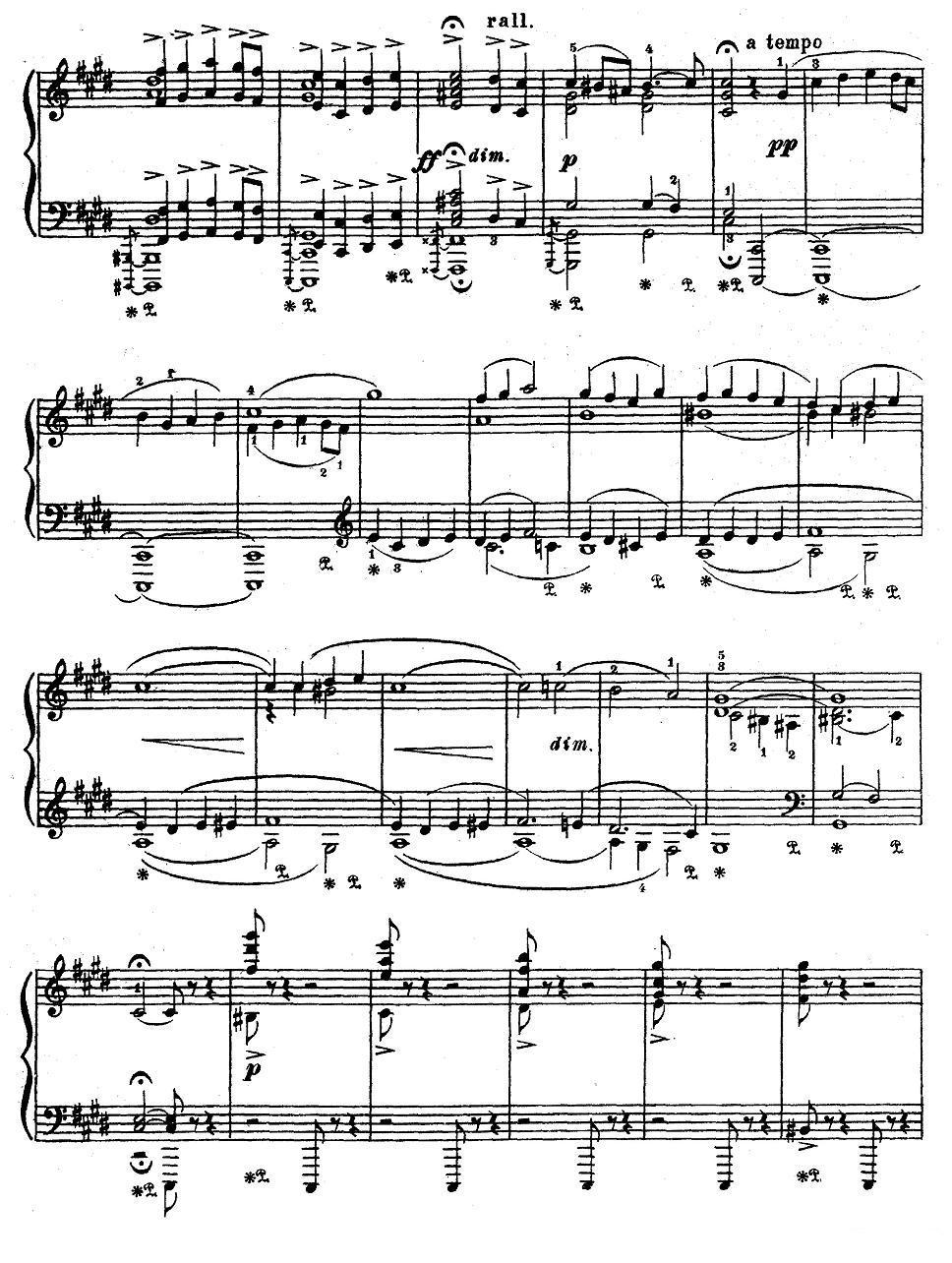 亚历山大·鲍罗丁—小组曲（1）钢琴曲谱（图3）