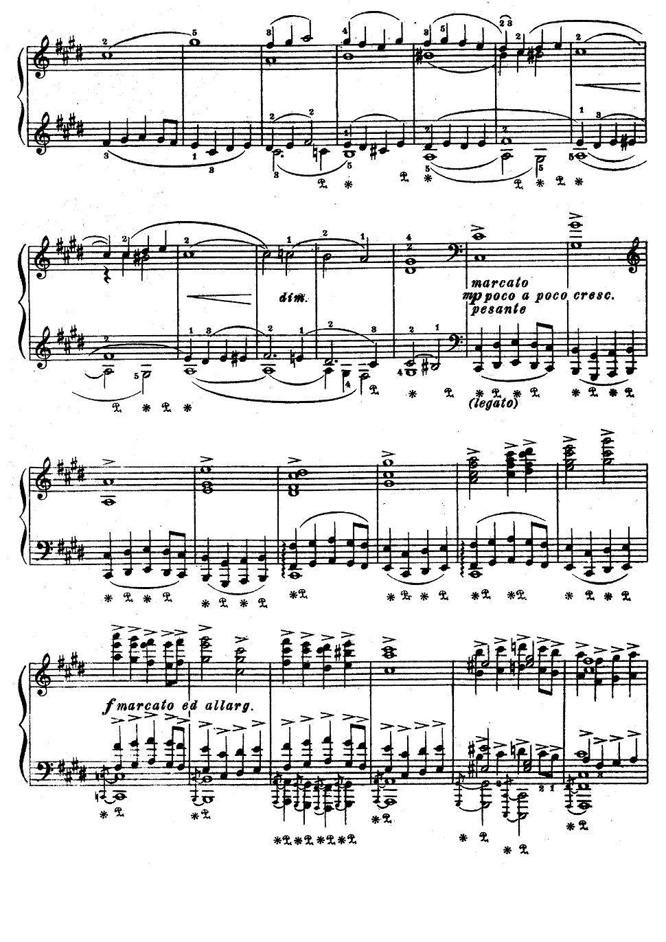 亚历山大·鲍罗丁—小组曲（1）钢琴曲谱（图2）