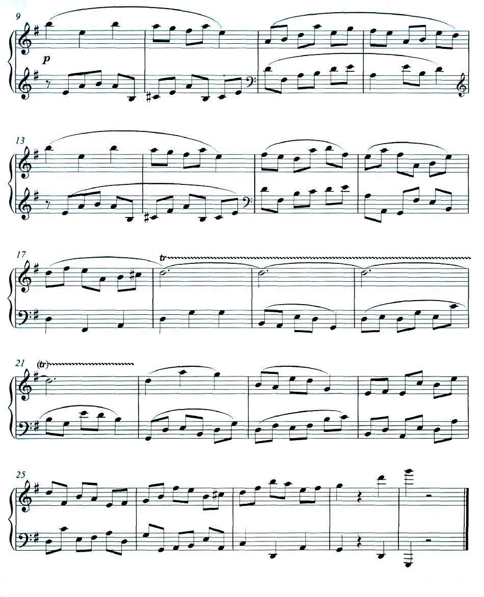春光好（儿童组曲《四季》之一）钢琴曲谱（图2）